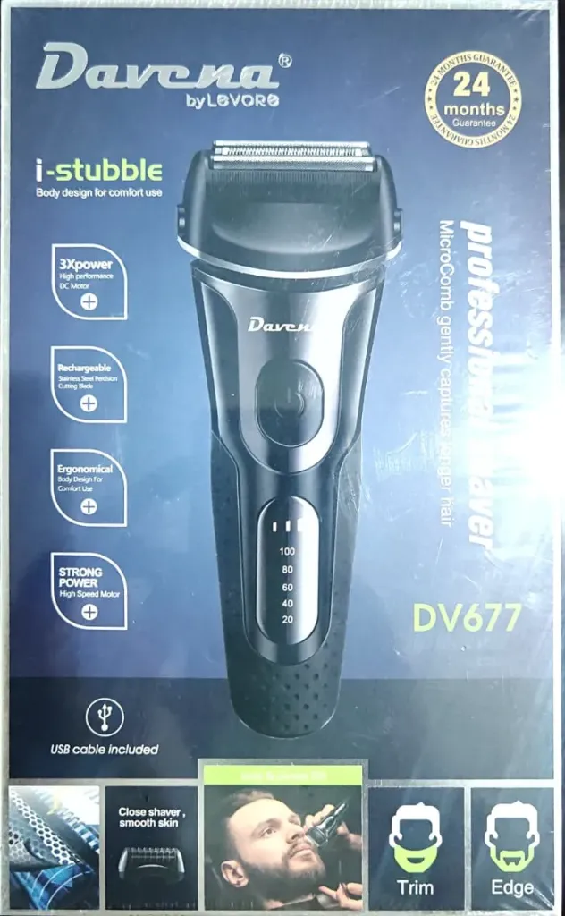 [1012466] Davena Professional Shaver DV677