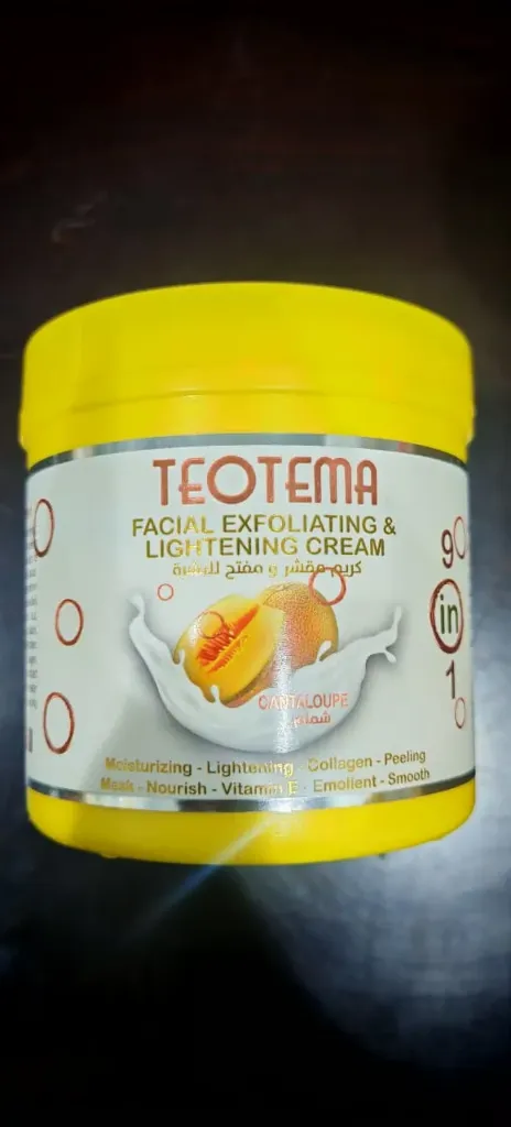 Teotema Facial Exfoliating & Lightening Cream 9in1 Cantaloupe 500ml