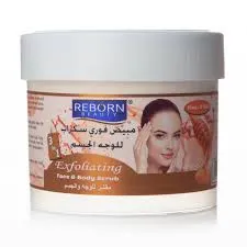 Reborn beauty Exfoliating Face & Body Scrub 3in1 Honey & Milk 500ml